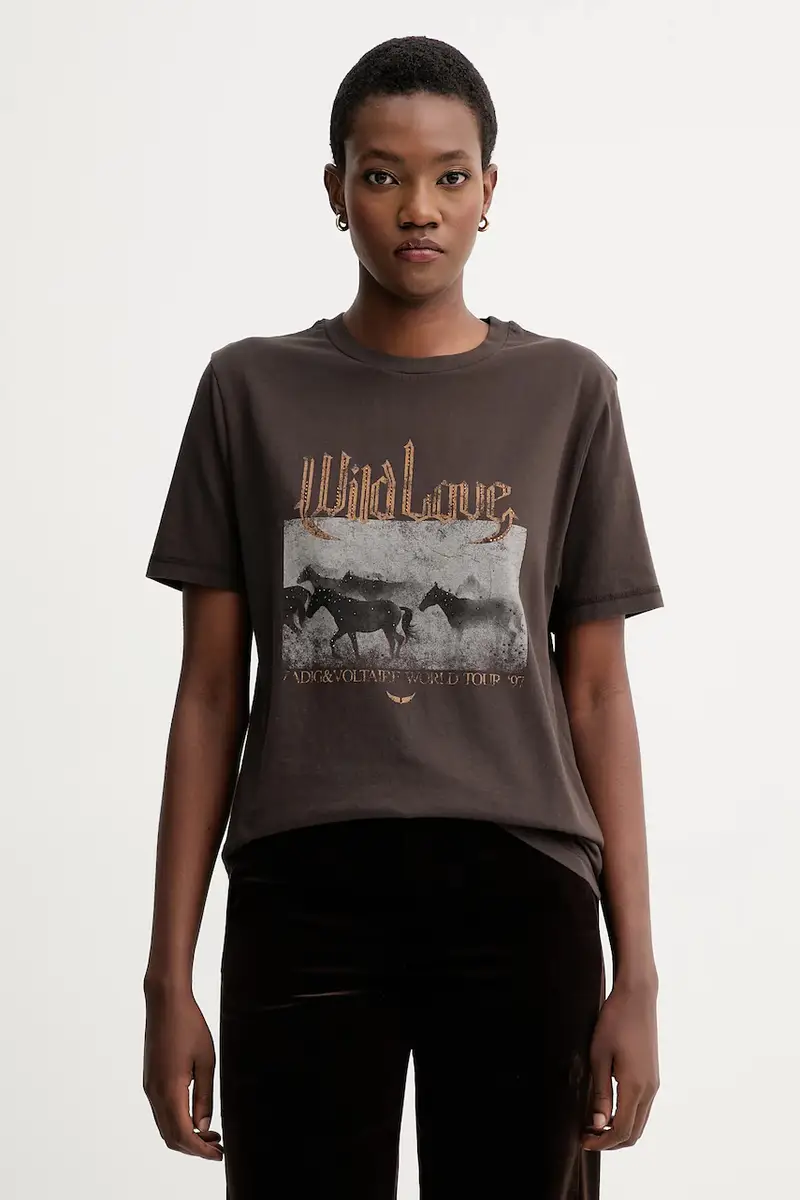 Zadig & Voltaire T-shirt Marrone 4148975
