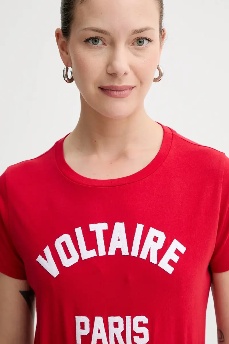 Zadig & Voltaire T-shirt Rosso 4150993 miniatura 4