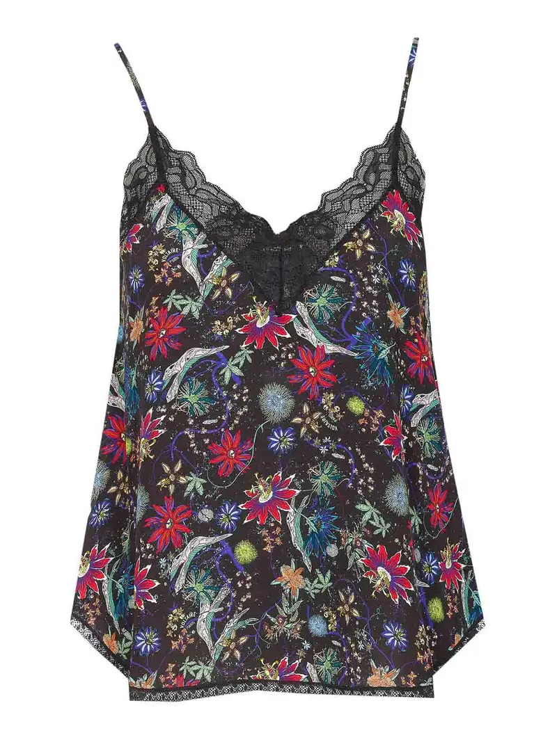 Top vergine morbido Ecre Christy Multicolore