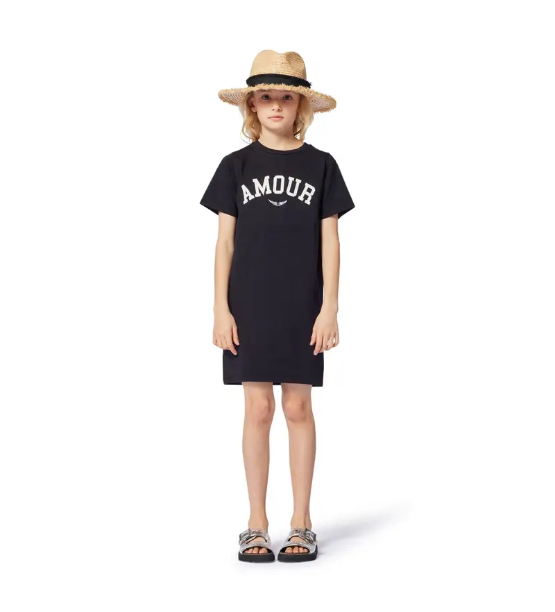 Zadig & Voltaire T-shirt Bambino Nero 4055549