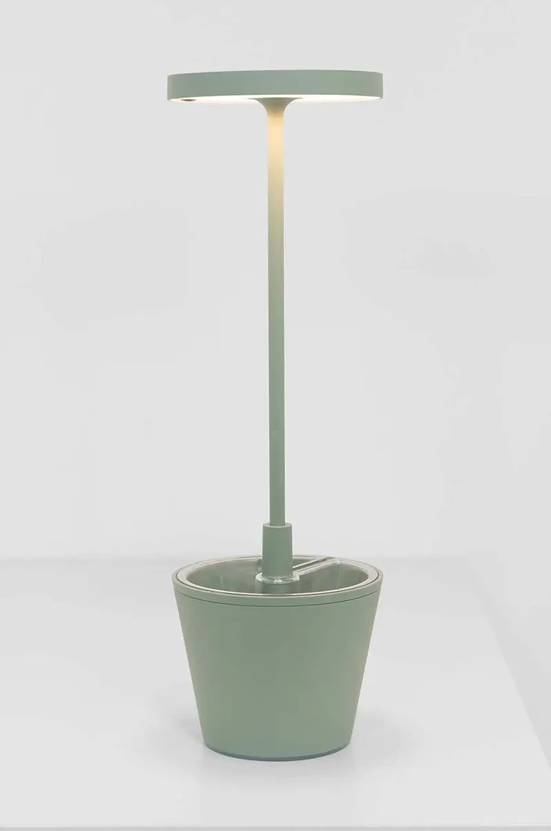 lampada da tavolo wireless a led Paldina Reverso Verde miniatura 2