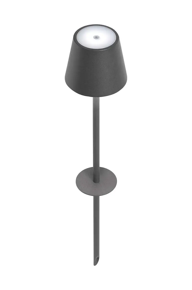 lampada led wireless Poldina Floor Nero