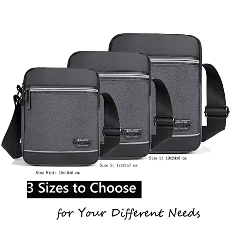 ZAICCI Marsupio Uomo Nero 2338343 miniatura 2