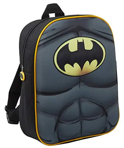 Zaino 3D Batman per ragazzi con mantello pieghevole Bambini DC Comics Novità Costume Zaino miniatura 2