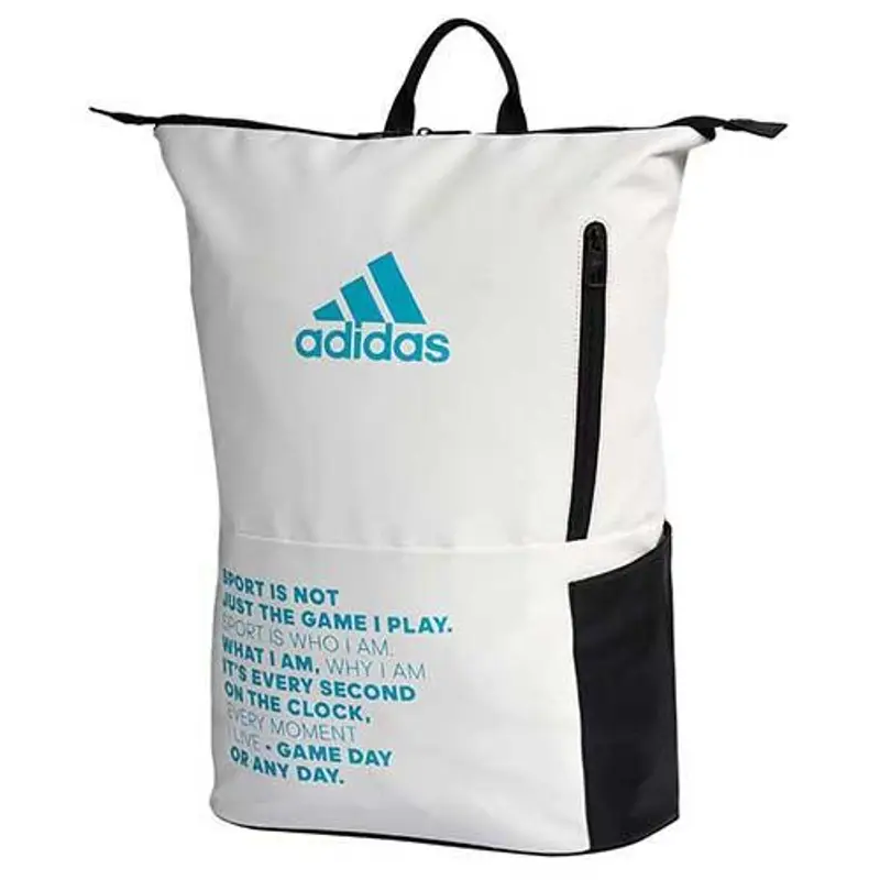 Zaino Adidas Multigame Bianco E Blu |  Adidas