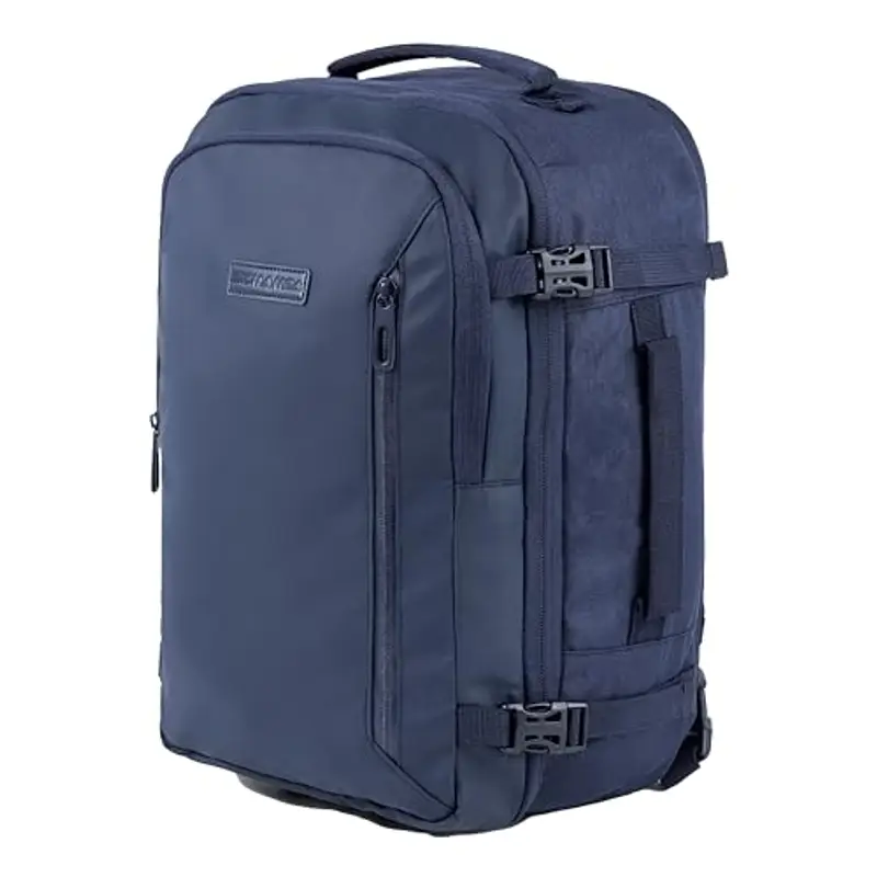 Zaino Bagaglio A Mano 40x20x25 Ryanair, Zaino Borsa 20L Voli Low Cost Easyjet - Blu Navy