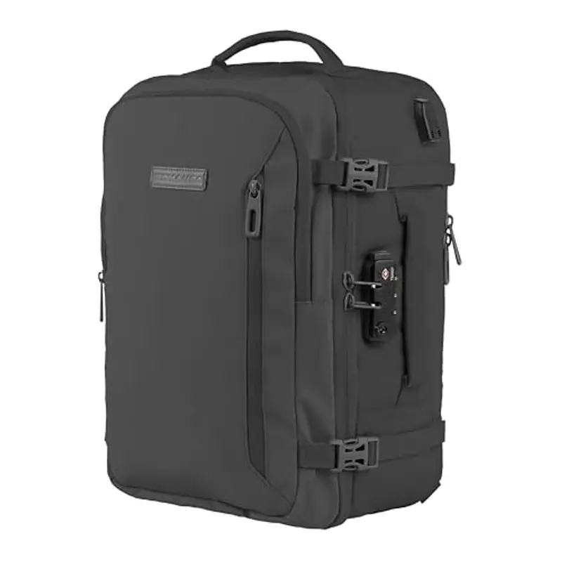 Zaino Bagaglio A Mano 40x20x25 Ryanair, Zaino Borsa 20L Voli Low Cost Easyjet - Carbonio