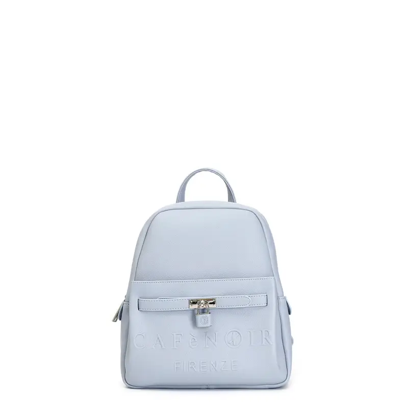 zaino con logo in alta frequenza cielo taglia unica