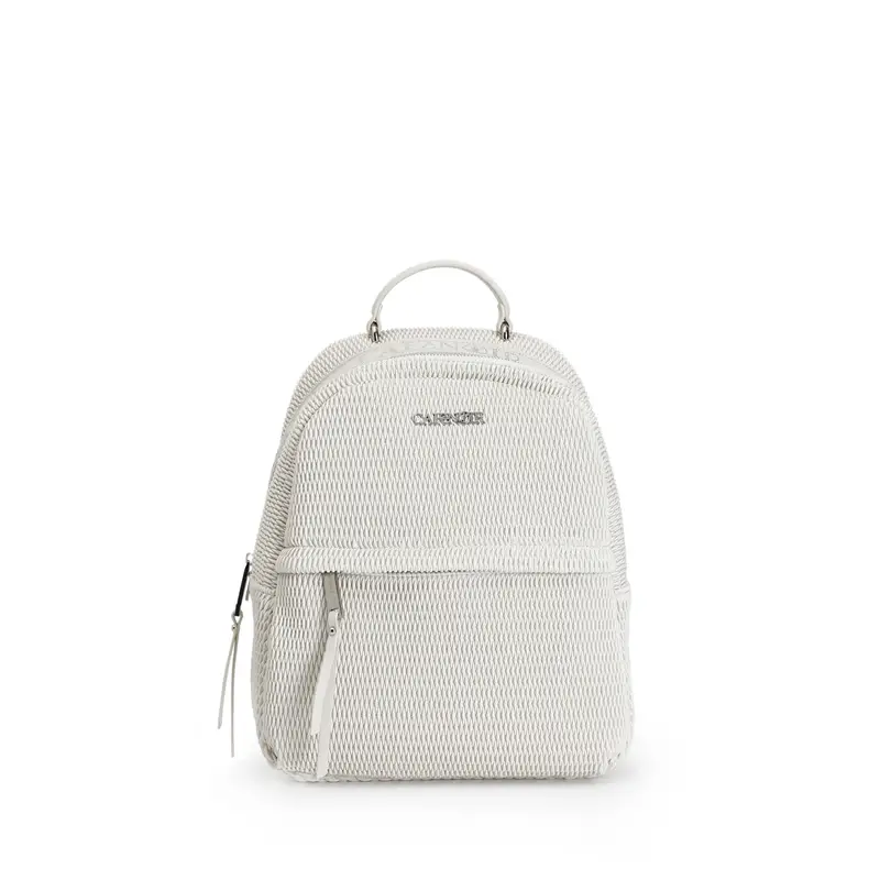 zaino con nastro di strass avorio taglia unica