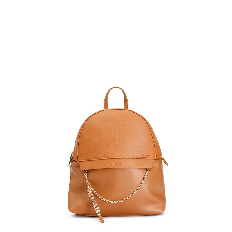 zaino con tiralampo letterine in metallo cuoio