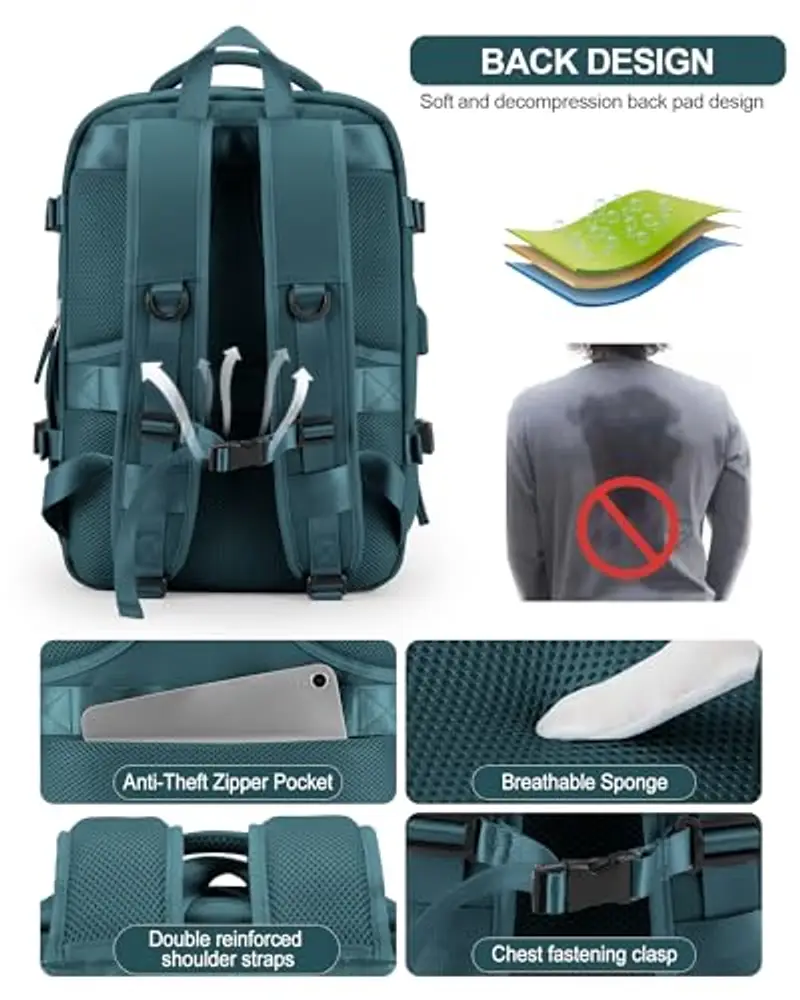 VGCUB Zaino da viaggio Donna Multicolore 2428265 miniatura 3