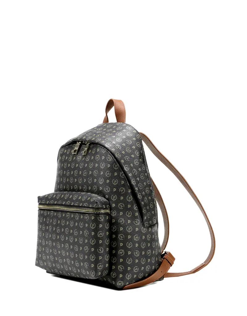 Zaino Heritage Logo Classic NERO/MARRONE, one_size, Pollini miniatura 2