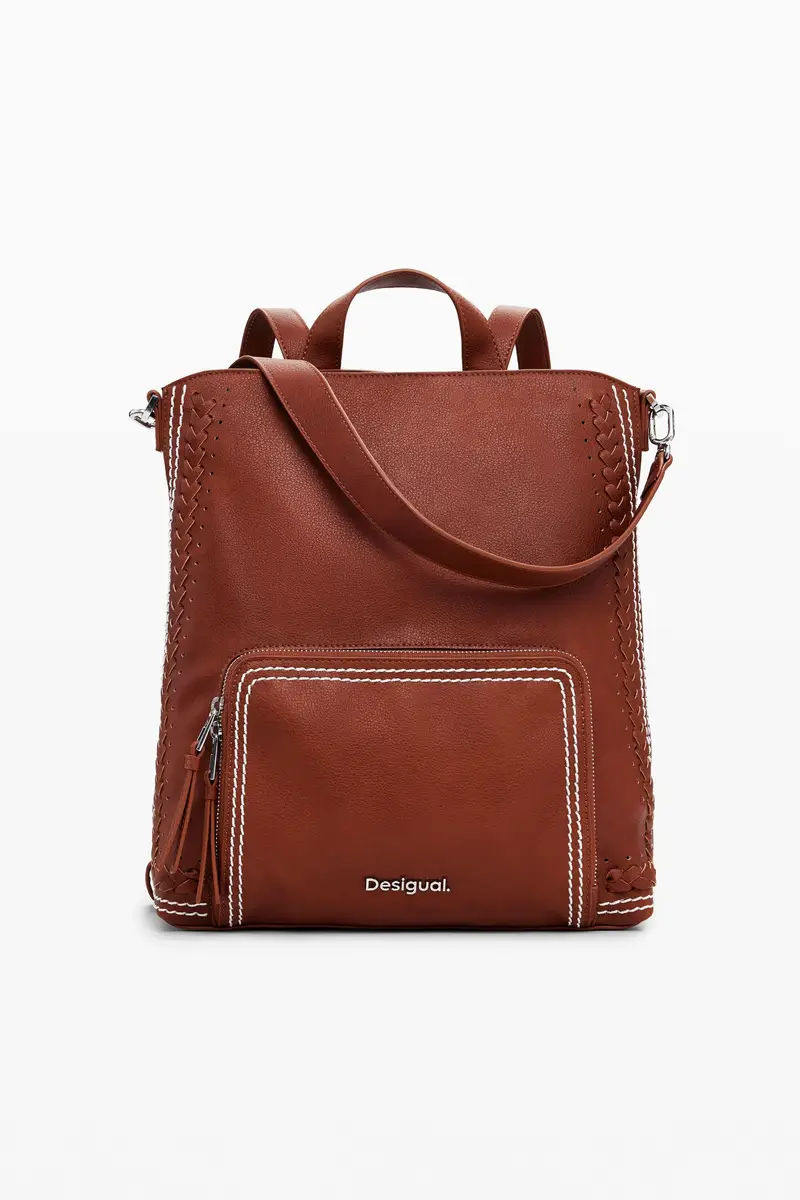 Zaino intrecciato medio