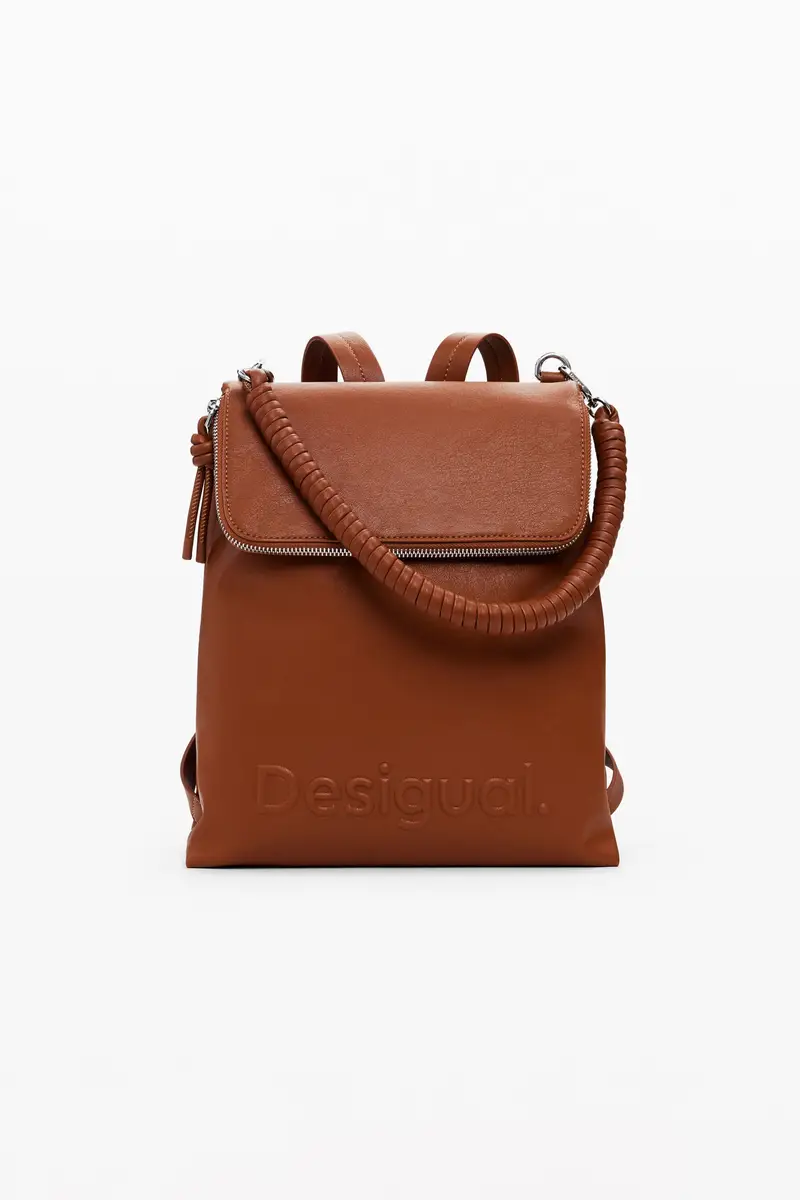 Zaino medio con logo 3D