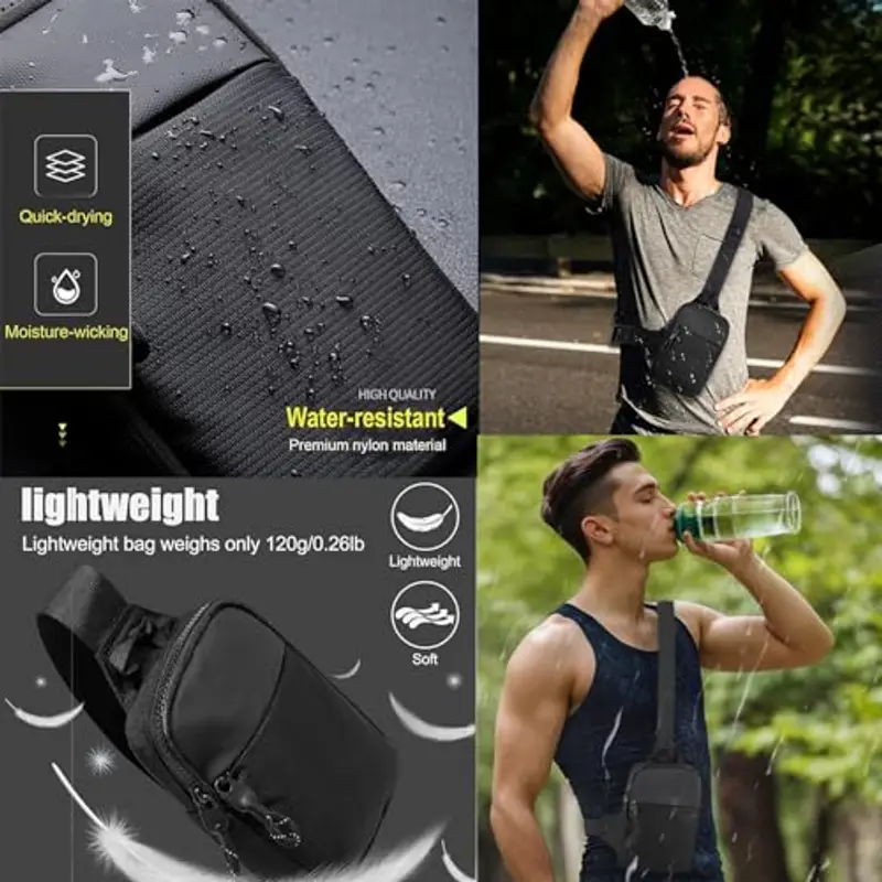 ANPTER Borsello Uomo Nero 938167 miniatura 3