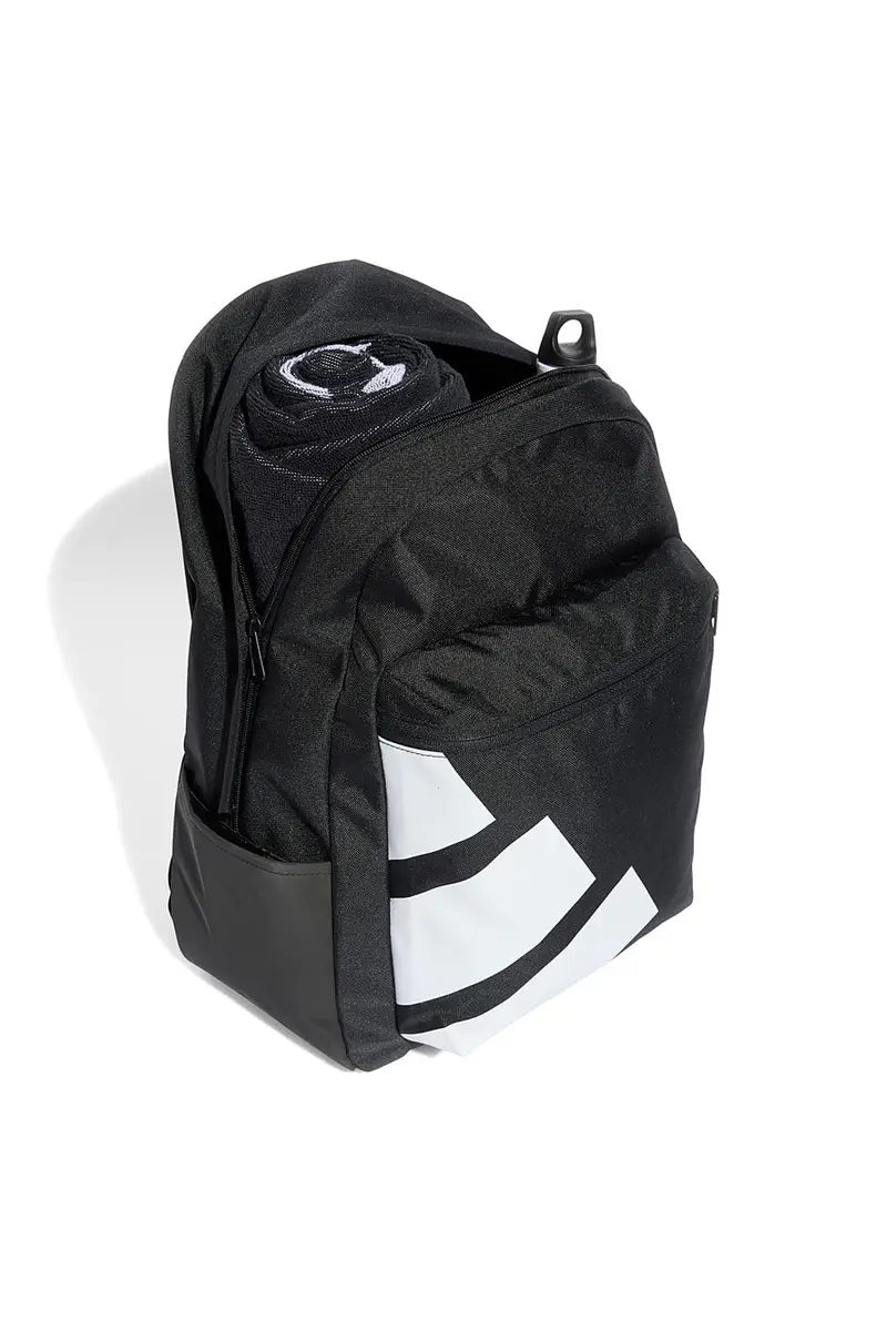 Zaino Nero con Logo Bianco ADIDAS Classics Back To School miniatura 2