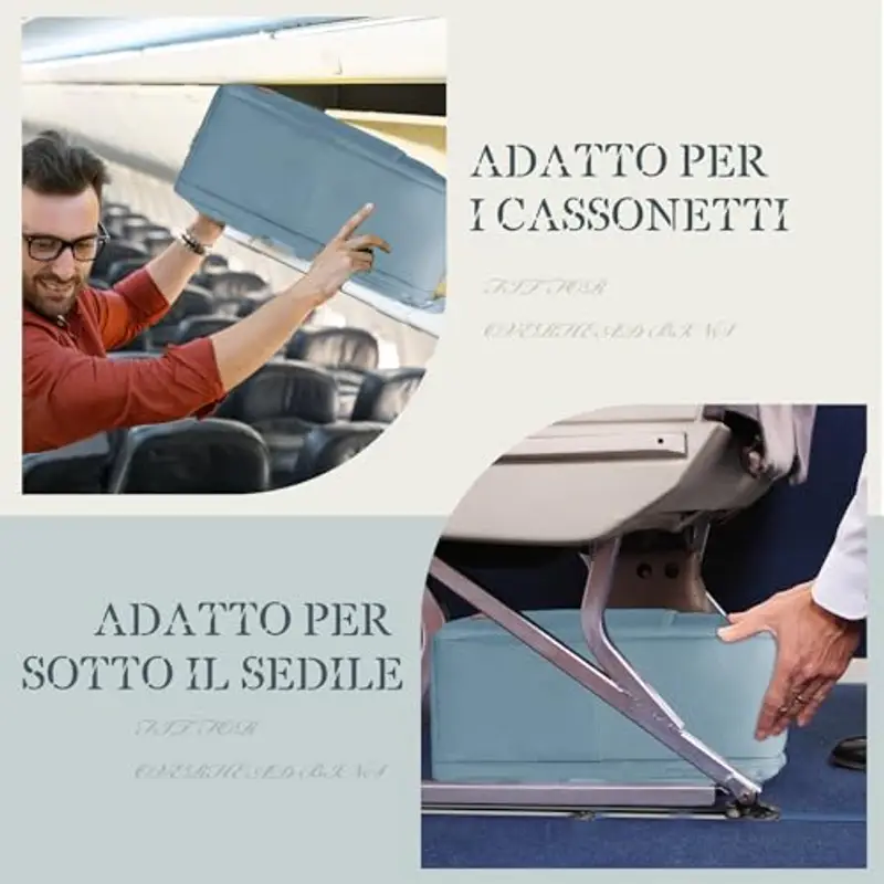 Zaino Per Ryanair 40x20x25 Zaini Da Viaggio Aereo Bagaglio A Mano 40x20x25 Per Ryanair 40x30x20 Cm per Wizzair Borsa Da Cabina 20L Per Uomo E Donna miniatura 2