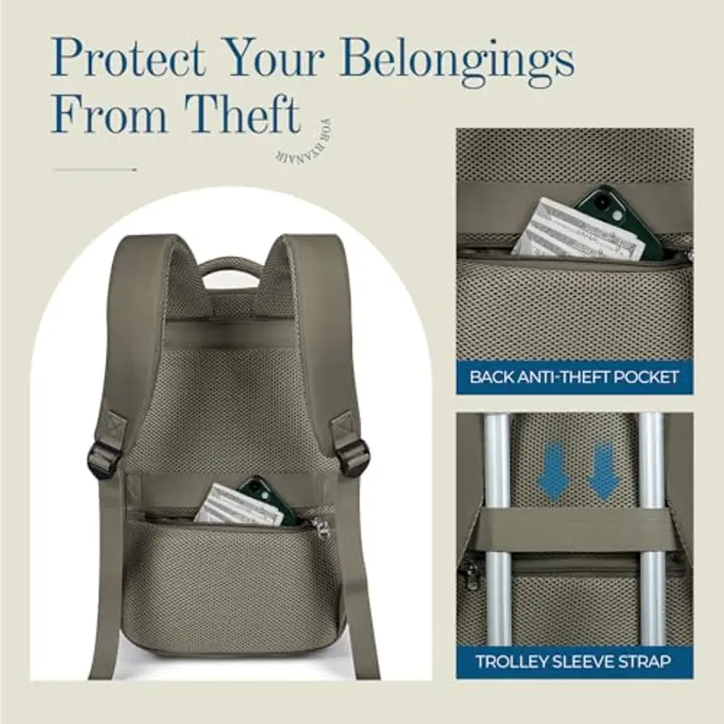 Lossga Zaino da viaggio Marrone 1917664 miniatura 3