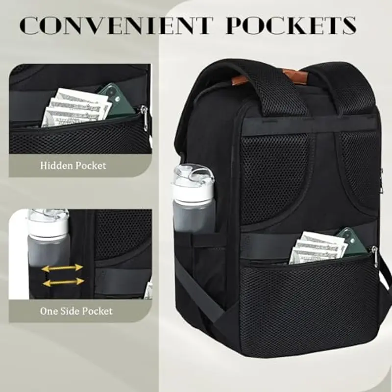 Lossga Zaino da viaggio Nero 1572625 miniatura 3