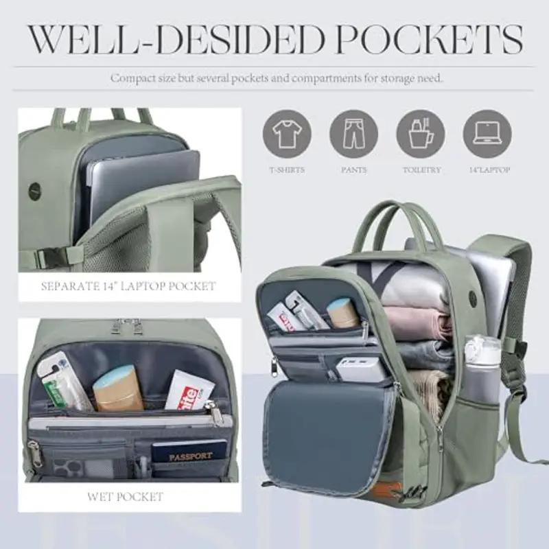 Lossga Zaino da viaggio Grigio 1917994 miniatura 3