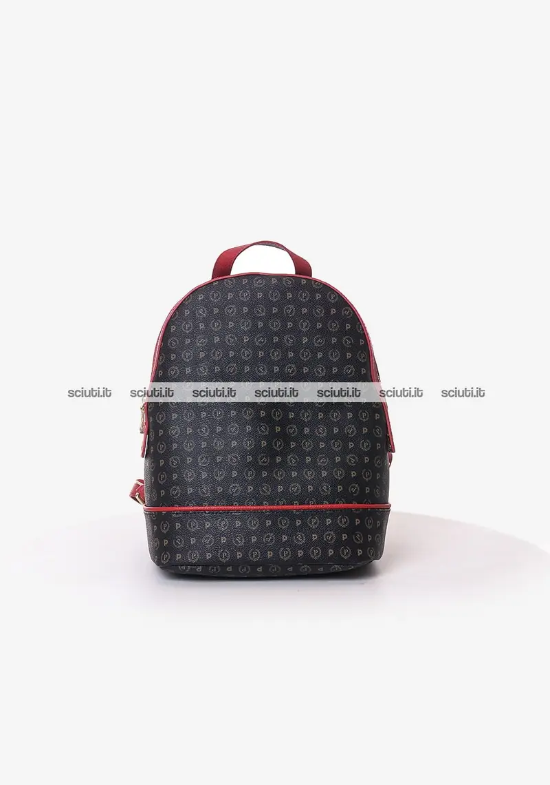 Zaino Pollini Heritage donna profili rossi