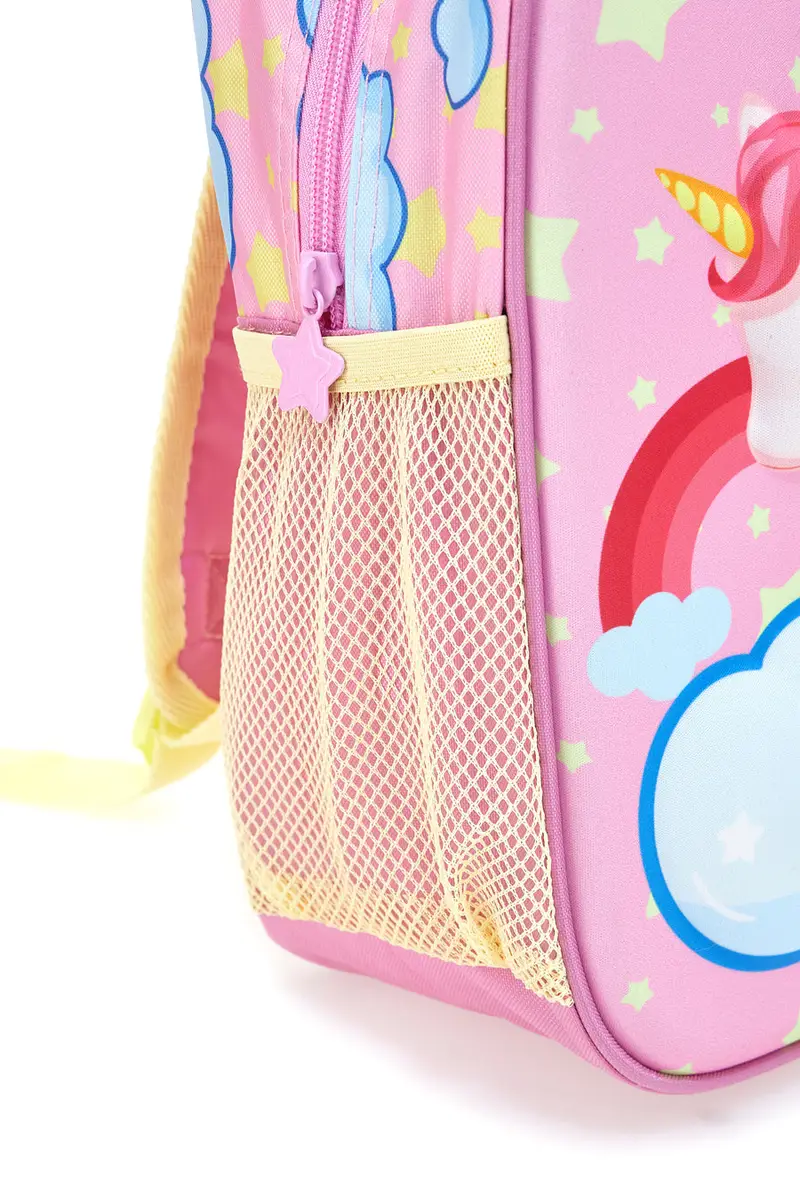 Zaino rosa con unicorno e nuvola in rilievo Sweet Unicorn miniatura 2