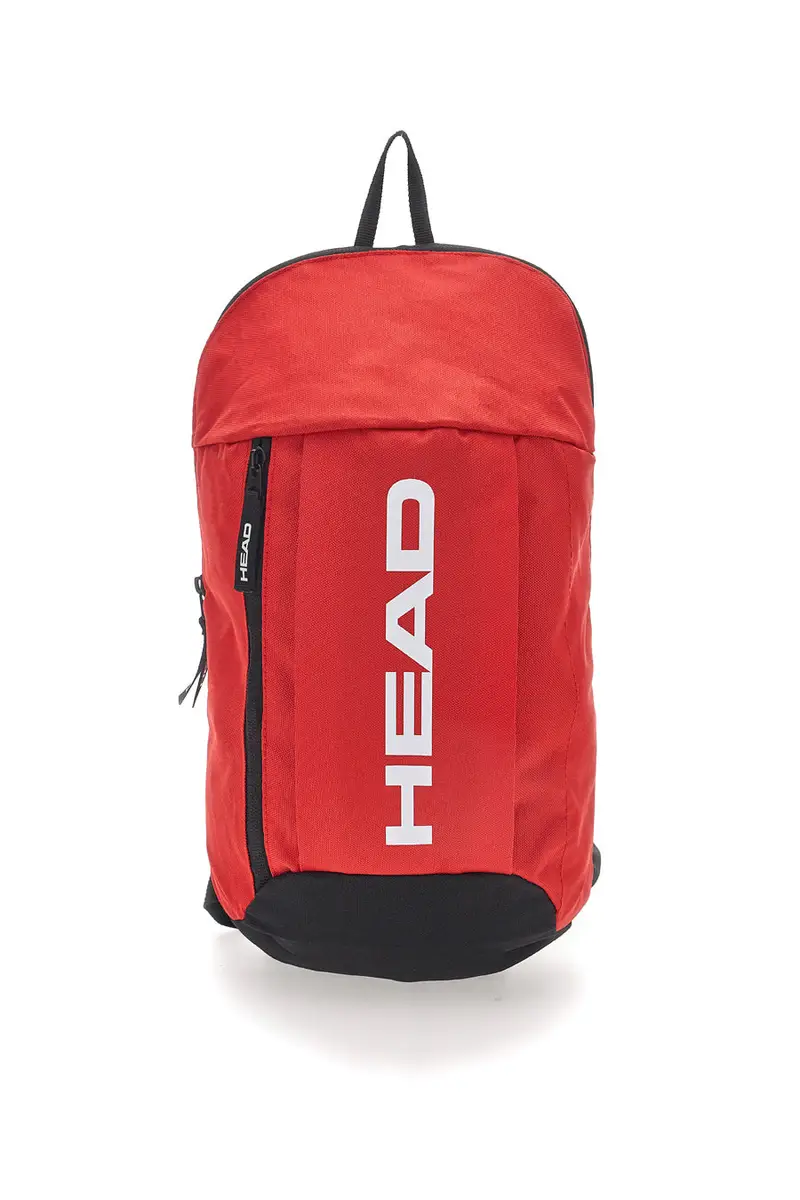Zaino rosso compatto con tasca frontale Head HBK054