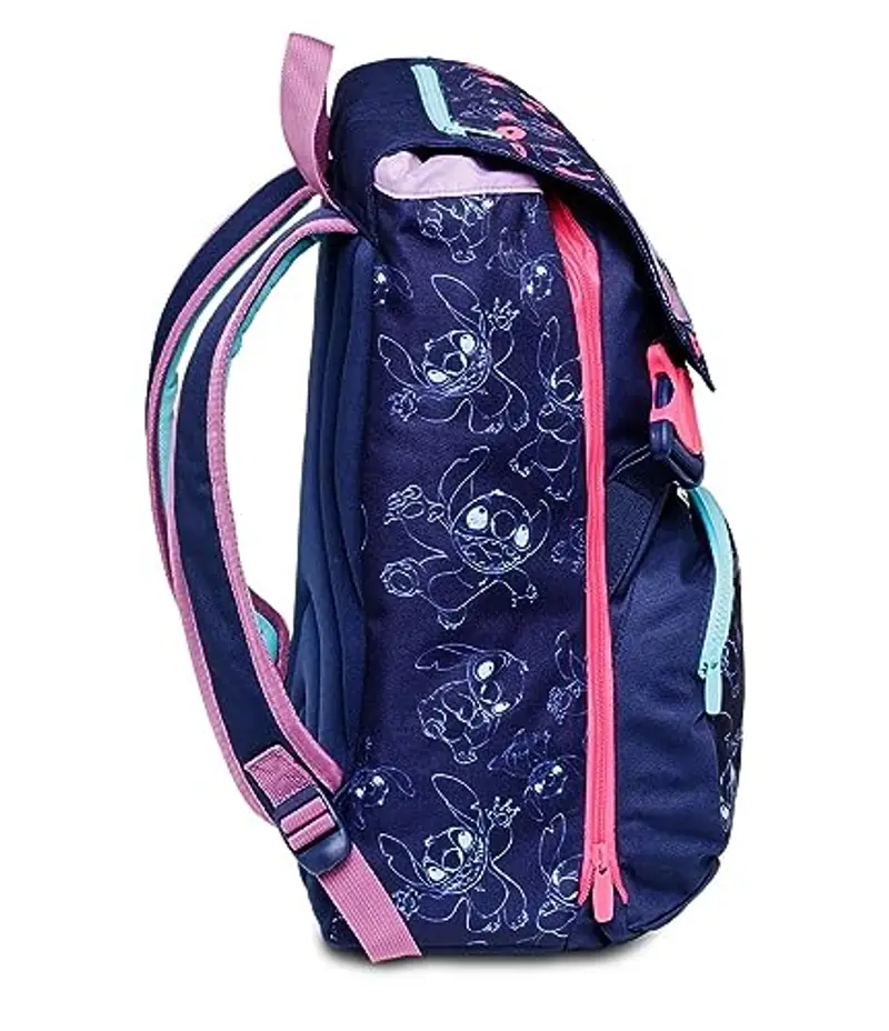 Seven Zaino scuola Bambina Rosso 817316 miniatura 3