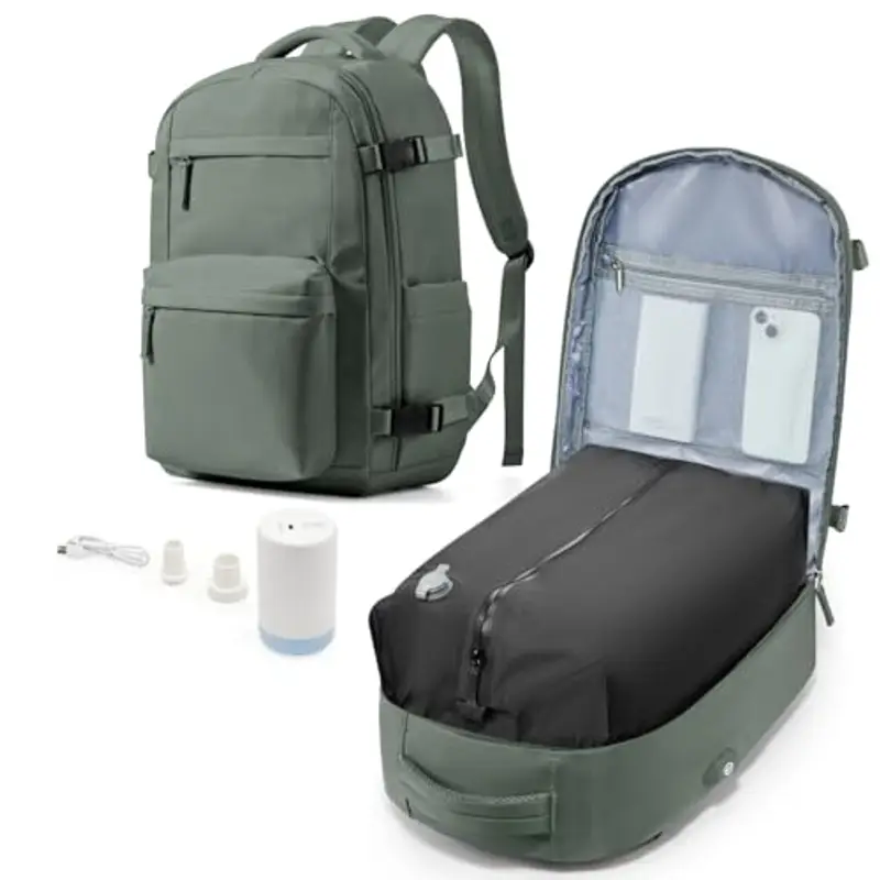 Livbote Zaino da viaggio Uomo Verde 2109447