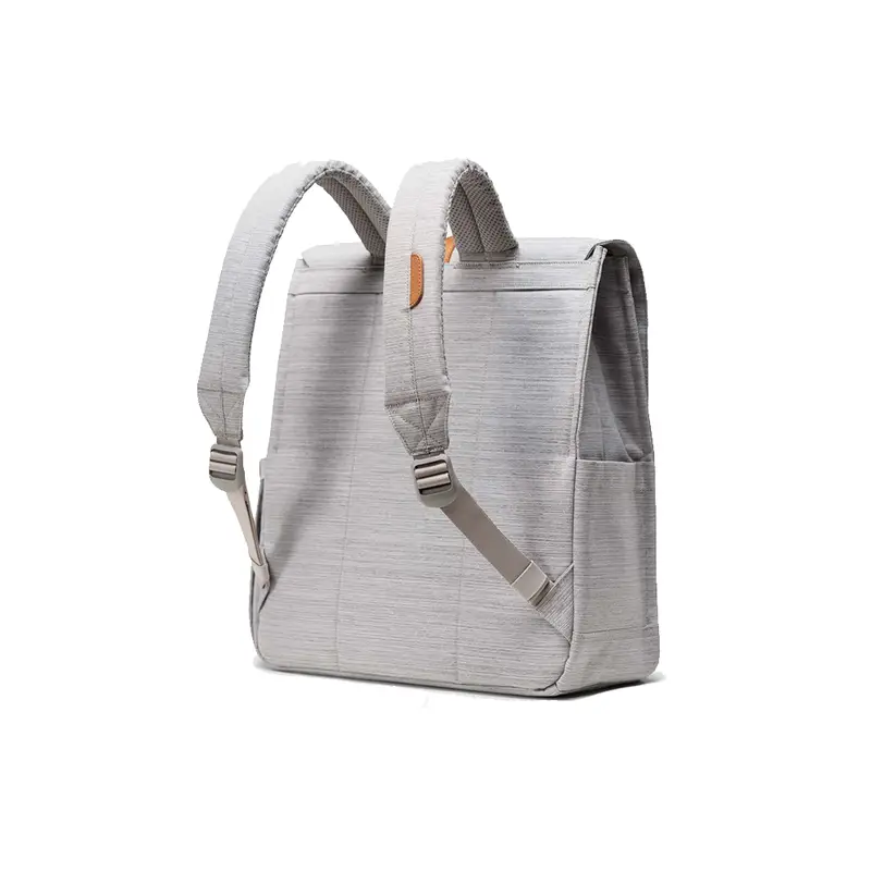 Zaino Unisex City Backpack Light Grey Crosshatch