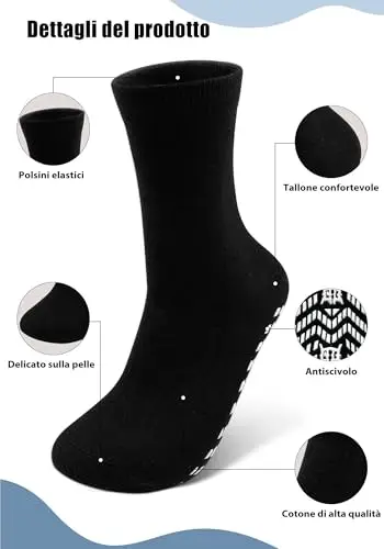 ZAKASA Calze Uomo Nero 3503039 miniatura 2