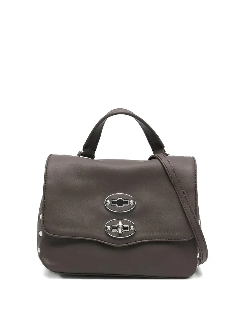 Borsa Postina Saeta in pelle Marrone