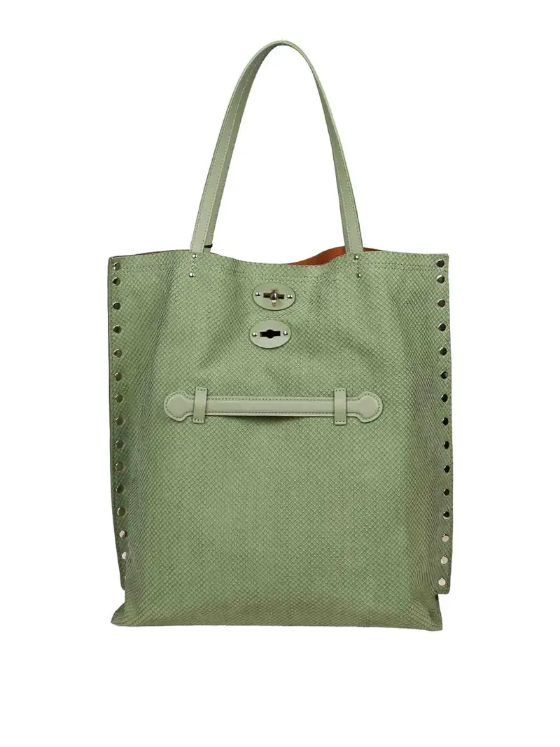 Borsa Shopping A Spasso Amoretto M Verde
