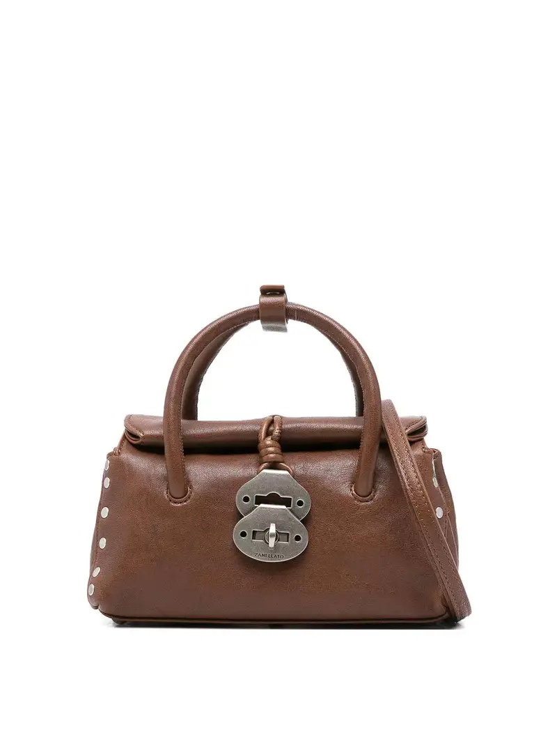 Borsa Tote Marrone
