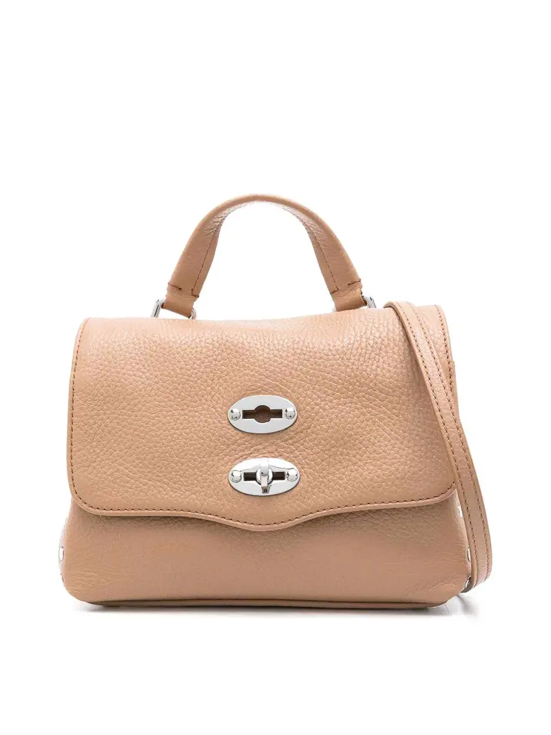 Postina Daily Baby in pelle Marrone Chiaro