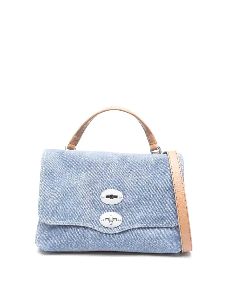 S Postina Tela Genova Denim Blue Delave Blu