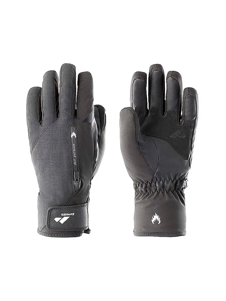 Guanti da sci da donna Serfaus nero | 6,5