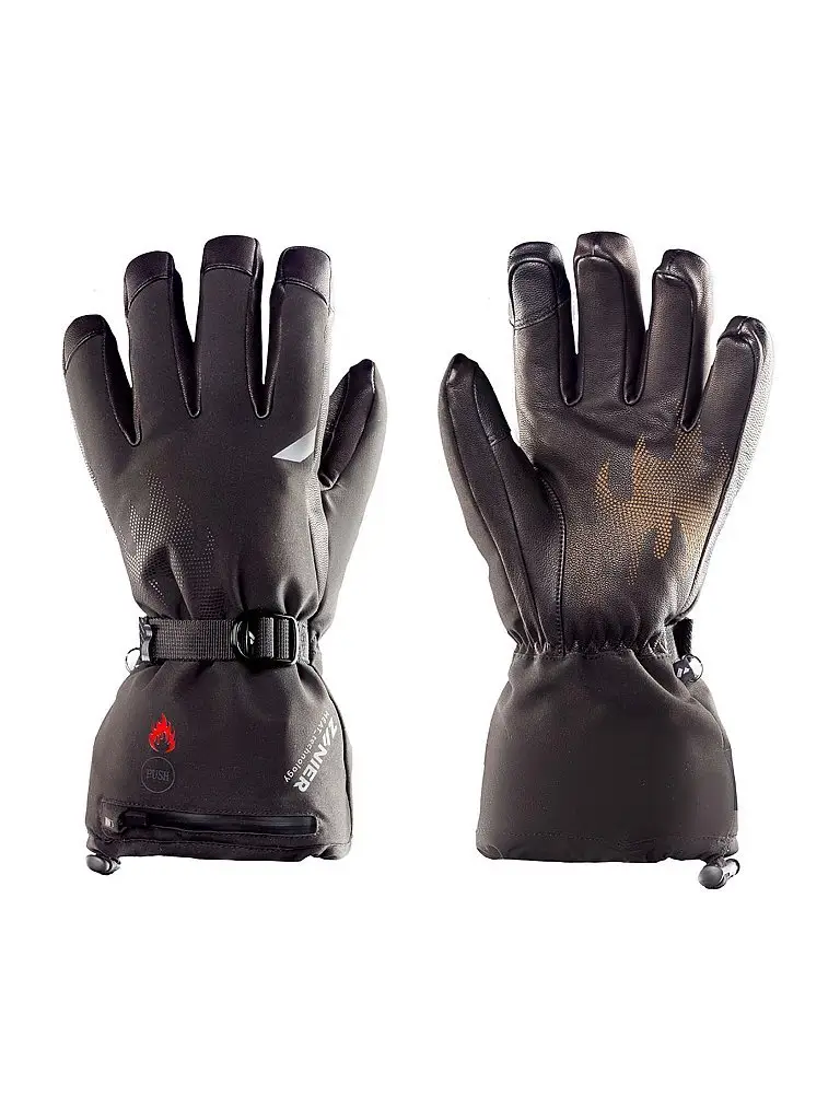 Guanti da sci da uomo Heat STX nero | 8,5