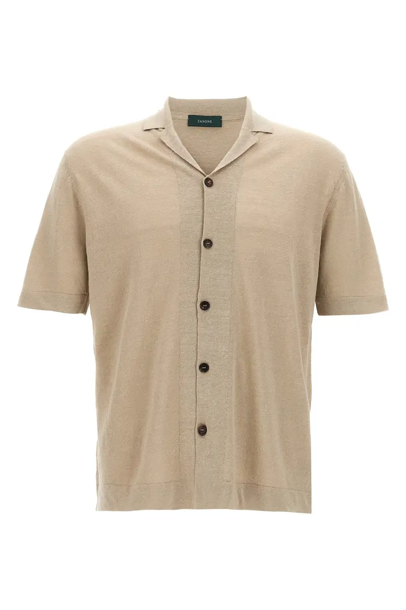 Camicia Lino Beige