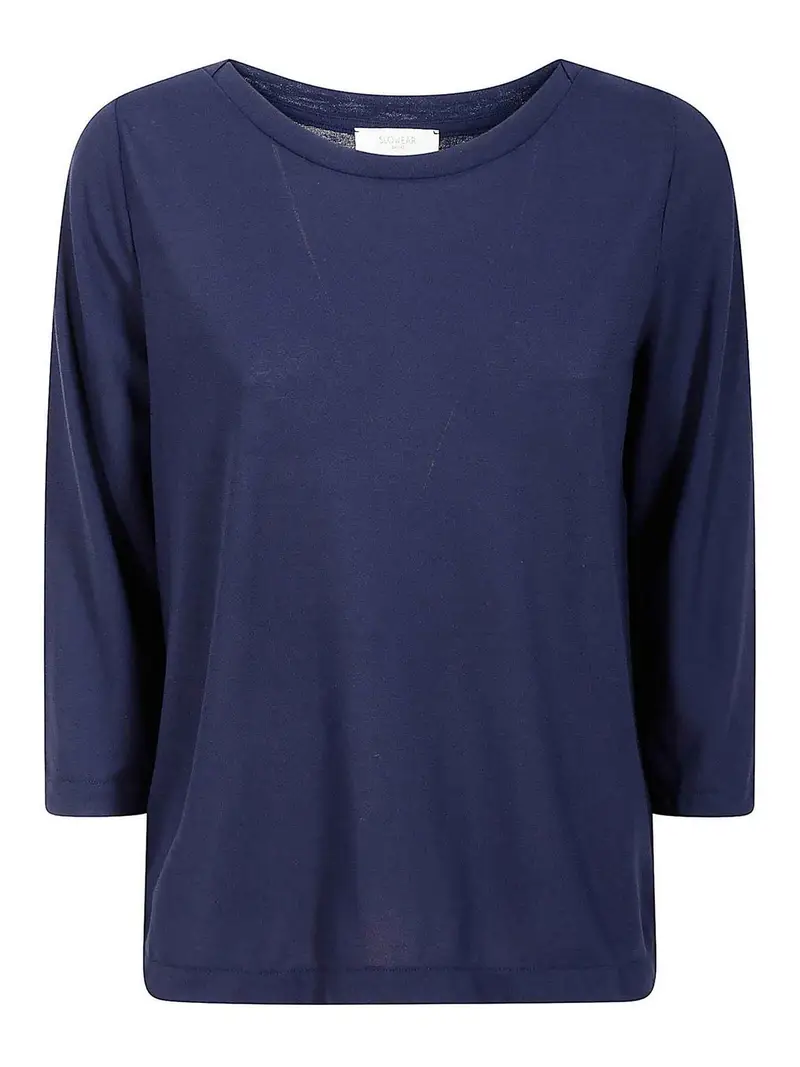 Camicia scollo a barca Lavaggio Medio