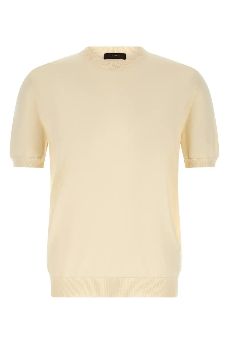 Maglia Cotone Beige
