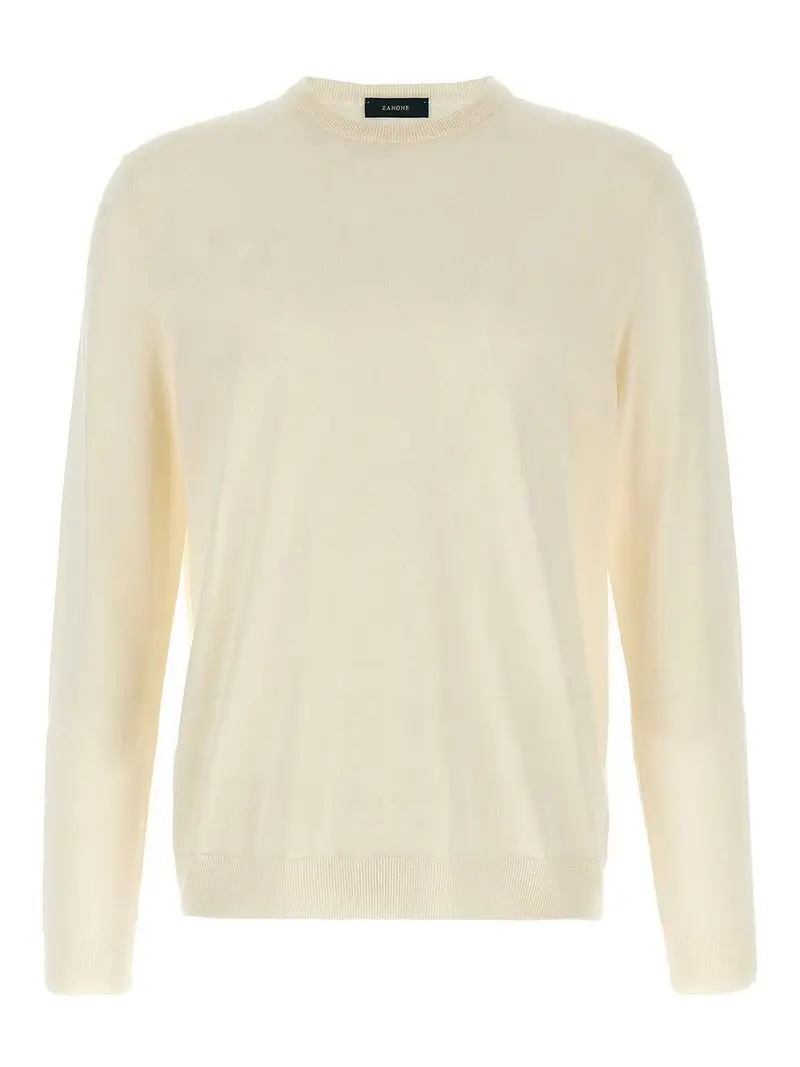 Maglione di cotone Bianco