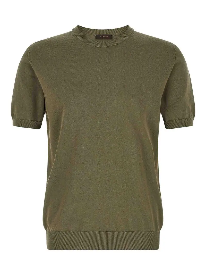 Maglione di cotone Verde