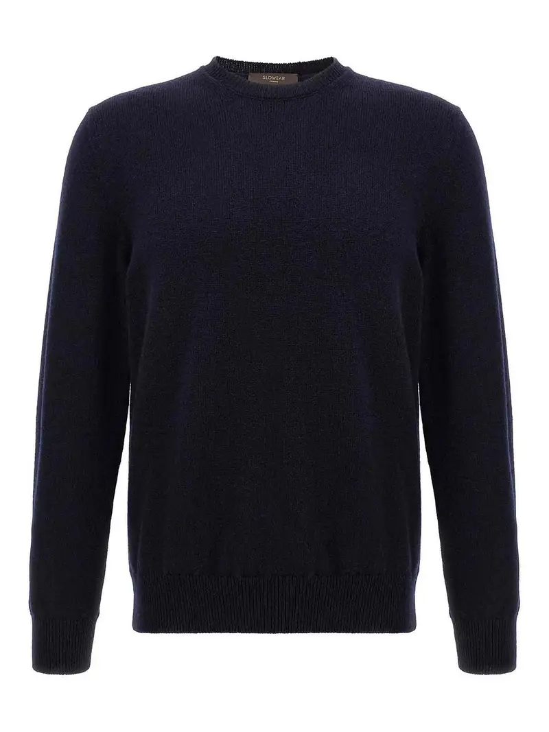 Maglione di lana Blu