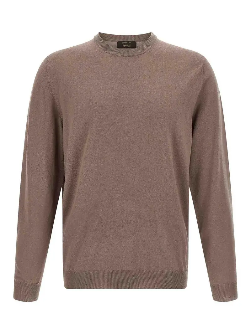 Maglione di lana vergine Beige