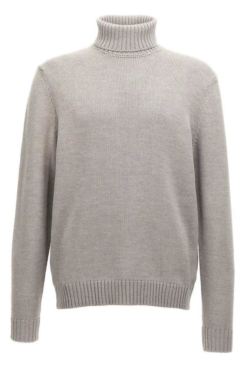 Maglione Dolcevita Grigio