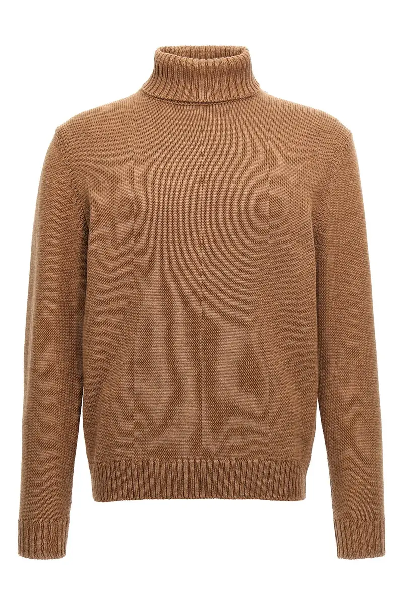 Maglione Dolcevita Marrone