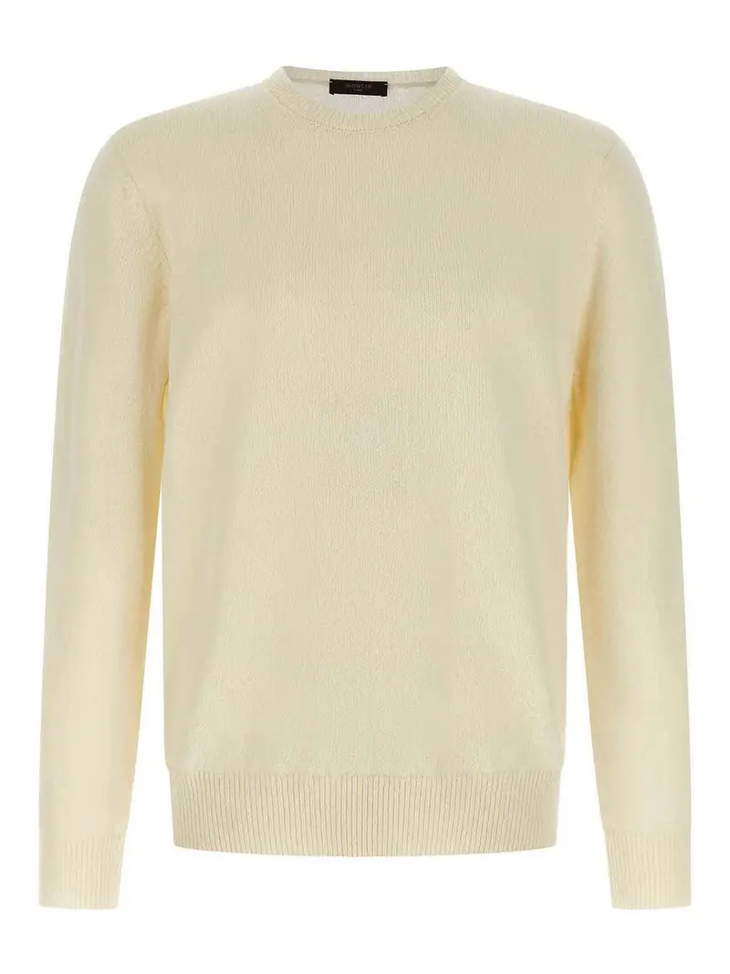 Maglione giro Bianco