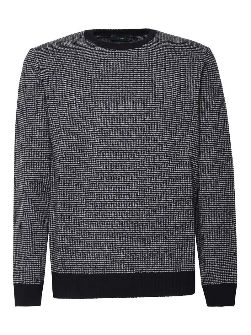 Maglione Girocollo Blu