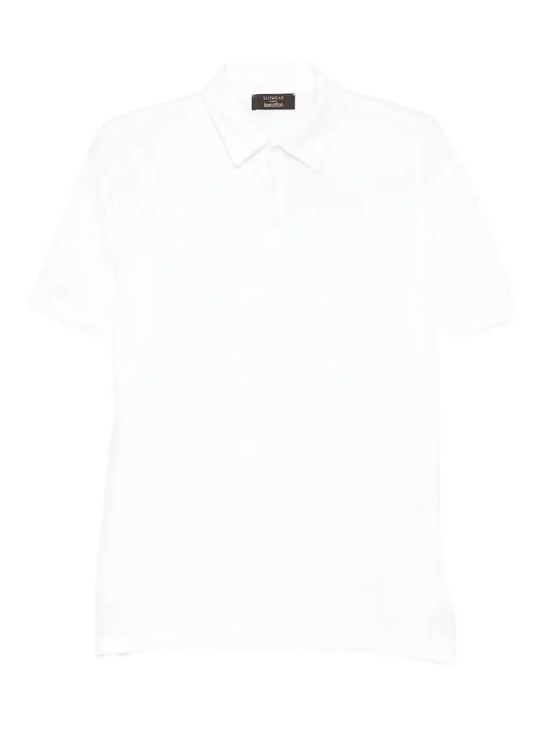 Polo A Maniche Corte Bianco